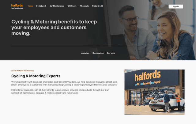 Halfords for Business